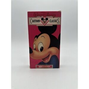 Walt Disney Cartoon Classics - V. 1 - Mickey (VHS, 1991)